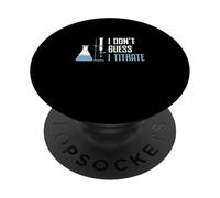 Je n'imagine Pas Que Je Donne Un Titre à Funny Food Science Un Scientifique de l'alimentation PopSockets PopGrip Adhésif