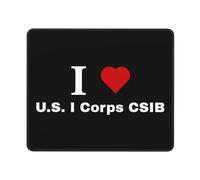Je Nous Aime I Corps CSIB Tapis De Souris Bords Cousus Tapis De Souris Gaming Confort Mouse Pad pour Voyage Maison Bureau 25X30Cm