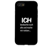 Je Observe Tous et Je Prends des Notes Coque pour iPhone SE (2020) / 7/8