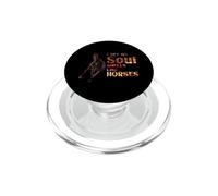 Je parie Que Mon âme Sent comme Les Chevaux PopSockets PopGrip pour MagSafe