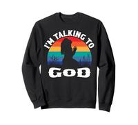 Je Parle à Dieu Retro Sweatshirt