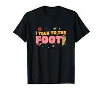 Je Parle à The Foot Funny Reflexology pour Un réflexologue T-Shirt