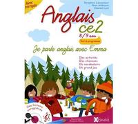 Je parle anglais avec Emma - Anglais CE2 8/9 ans Livre avec corrigés et Fichiers Audio téléchargeables Gratuitement sur le site de l'éditeur - Séraphine Lansonneur - Ophrys - Livre CD - Scolaire / Uni