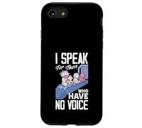 Je Parle au nom de Ceux Qui n'ont Pas de Voix Animal Rescue Shelter Coque pour iPhone SE (2020) / 7/8