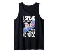 Je Parle au nom de Ceux Qui n'ont Pas de Voix Animal Rescue Shelter Débardeur