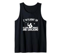 Je Parle couramment Allegro Andante et Sarcasmo Funny Conductors Débardeur