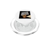 Je Parle couramment : Citations de Films, Amateur de cinéma drôle, Critique de cinéma PopSockets PopGrip pour MagSafe