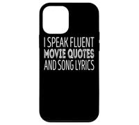 Je Parle couramment des Citations de Films et des Paroles de chansons Coque pour iPhone 12 Mini