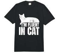 Je Parle couramment Le Chat Comfort Colors Adult Heavyweight T-Shirt