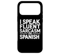 Je Parle couramment Le Sarcasme et Professeur d'espagnol Coque pour iPhone 17 Pro Max