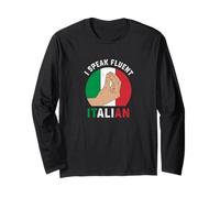 Je parle couramment l'italien Manche Longue