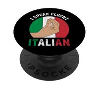 Je parle couramment l'italien PopSockets PopGrip Adhésif