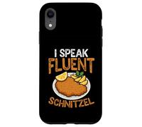 Je Parle couramment Schnitzel, Plat Allemand Amusant, Amateur d'Allemagne Coque pour iPhone XR