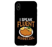 Je Parle couramment Schnitzel, Plat Allemand Amusant, Amateur d'Allemagne Coque pour iPhone XS Max