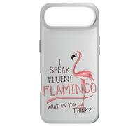 Je Parle Le flamand Fluent ! L'oiseau d'eau Rose s'amuse Coque pour iPhone Air