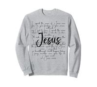 Je Parle Le nom de Jésus sur toi dans ta blessure dans ta blessure dans ta Sweatshirt