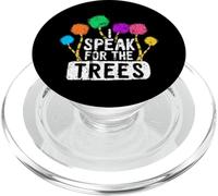 Je Parle pour Les Arbres, Journée de la Terre, Save Earth Awareness Hippie PopSockets PopGrip pour MagSafe