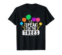 Je Parle pour Les Arbres, Journée de la Terre, Save Earth Awareness Hippie T-Shirt