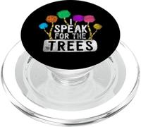 Je Parle pour Les Arbres, Sensibilisation à la Journée de la Terre, Hippie, Source d'inspiration PopSockets PopGrip pour MagSafe