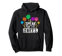 Je Parle pour Les Arbres, Sensibilisation à la Journée de la Terre, Hippie, Source d'inspiration Sweat à Capuche