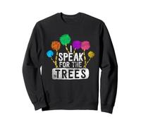 Je Parle pour Les Arbres, Sensibilisation à la Journée de la Terre, Hippie, Source d'inspiration Sweatshirt