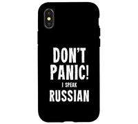 Je Parle Russe Coque pour iPhone X/XS