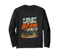 Je Pars Juste pour Une Petite Sortie 87 Km Plus Tard Gravel Manche Longue