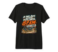 Je Pars Juste pour Une Petite Sortie 87 Km Plus Tard Gravel T-Shirt Haut de Gamme