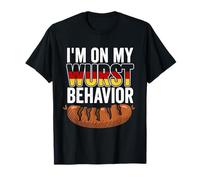 Je participe à Mon Festival Wurst Behavior Oktoberfest T-Shirt