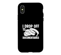 Je Passe aux documentaires True Crime Documentary Watchers Coque pour iPhone X/XS