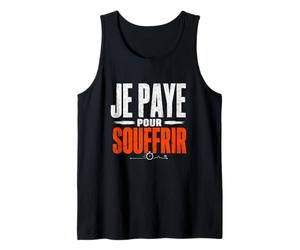 Je Paye pour souffrir Course compétition Running dossard Débardeur