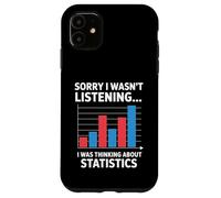 Je pensais à Statistics Funny Data Analyst Coque pour iPhone 11