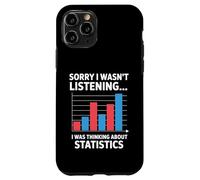 Je pensais à Statistics Funny Data Analyst Coque pour iPhone 11 Pro