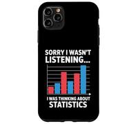 Je pensais à Statistics Funny Data Analyst Coque pour iPhone 11 Pro Max