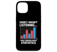 Je pensais à Statistics Funny Data Analyst Coque pour iPhone 13