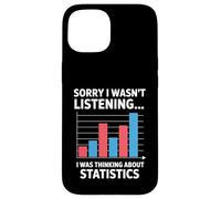 Je pensais à Statistics Funny Data Analyst Coque pour iPhone 15
