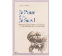 JE PENSE DONC JE SUIS