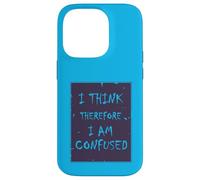 Je pense, donc je suis... Confus. Coque pour iPhone 14 Pro