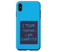 Je pense, donc je suis... Confus. Coque pour iPhone XS Max