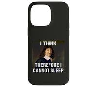 Je Pense Donc Que Je ne Peux Pas Dormir René Descartes Coque pour iPhone 14 Pro Max
