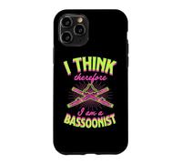 Je Pense Donc Que Je suis bassoniste Coque pour iPhone 11 Pro
