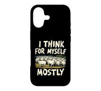 Je Pense par Moi Même Le Plus Souvent Esprit Libre Coque pour iPhone 17