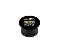 Je Pense par Moi Même Le Plus Souvent Esprit Libre PopSockets PopGrip Adhésif