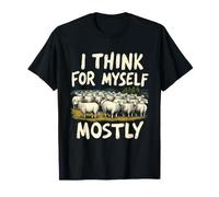 Je Pense par Moi Même Le Plus Souvent Esprit Libre T-Shirt