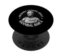 Je Pense Probablement à Hannibal Barca PopSockets PopGrip Adhésif