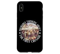 Je Pense Probablement à la première Croisade Coque pour iPhone XS Max