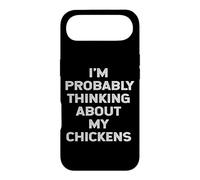 Je Pense Probablement à Mon propriétaire de Poulets, Mon Amant, ma Maman, Mon père Coque pour iPhone Air