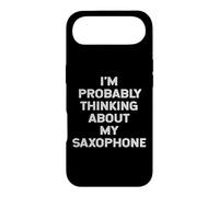 Je Pense Probablement à Mon saxophoniste (saxophoniste) Coque pour iPhone Air