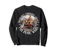 Je Pense Probablement à The Punic Wars Funny Roman Sweatshirt