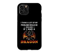 Je Pense Que Beaucoup de Mes problèmes seraient résolus si J'avais Un Dragon Coque pour iPhone 11 Pro
